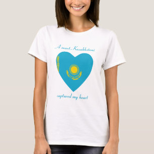 Kazakstan Flag Sötisör T-Shirt