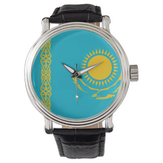 Kazakstan Flagga Armbandsur