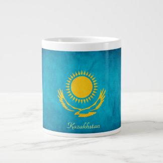 Kazakstan Flagga Mugg Jumbo Mugg