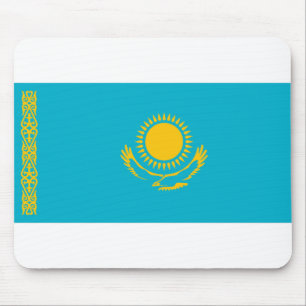 Kazakstan Flagga Musmatta