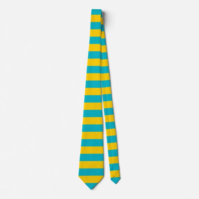 Kazakstan flagga rand italien symbol linjer mönste slips (Framsida)