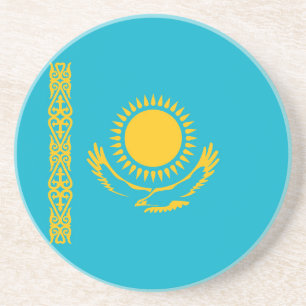 Kazakstan flagga underlägg