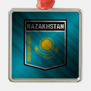 Kazakstan Julgransprydnad Metall