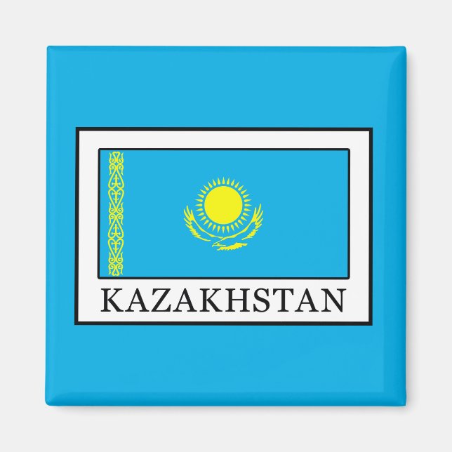 Kazakstan Magnet (Framsidan)