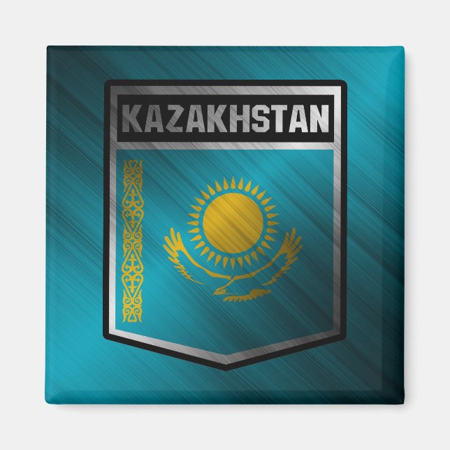 Kazakstan Magnet (Framsidan)