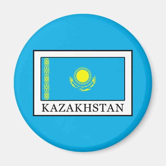 Kazakstan Magnet (Framsidan)