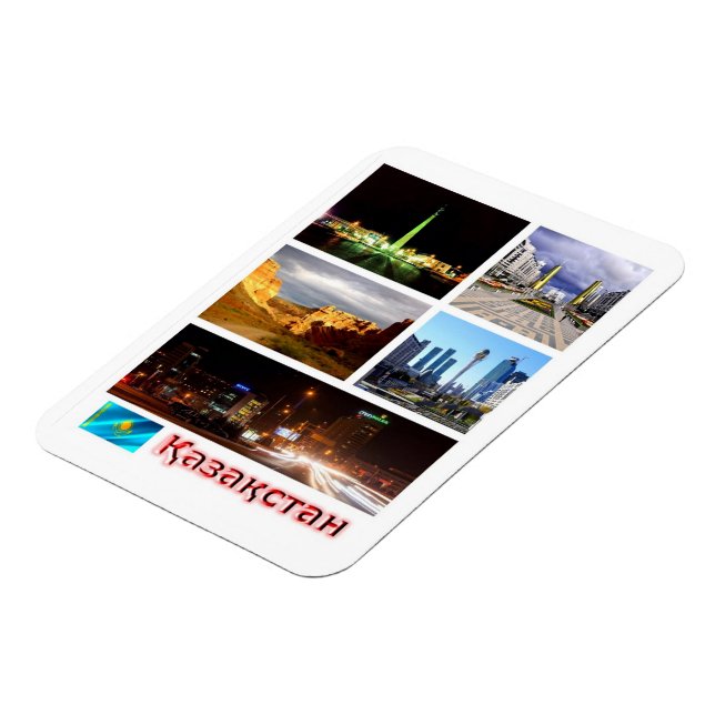 Kazakstan - Mosaic - Magnet (Vänstra Sidan)