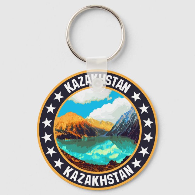 Kazakstan Nyckelring (Framsida)