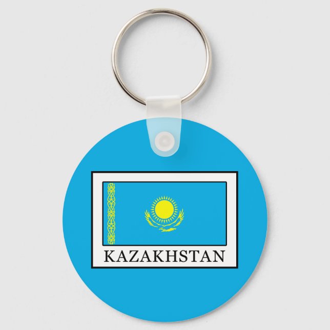 Kazakstan Nyckelring (Framsida)