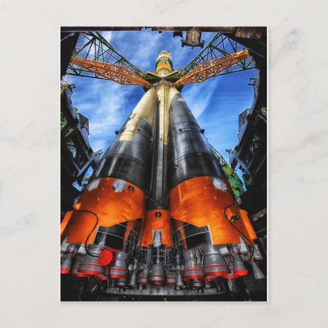 Kazakstan Rakete Vykort (Framsida)