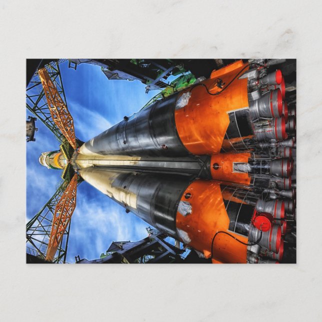 Kazakstan Rakete Vykort (Framsida)