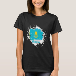 Kazakstan Stänk T Shirt