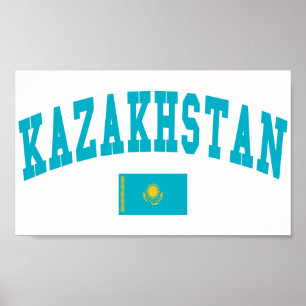 Kazakstan Stil Poster