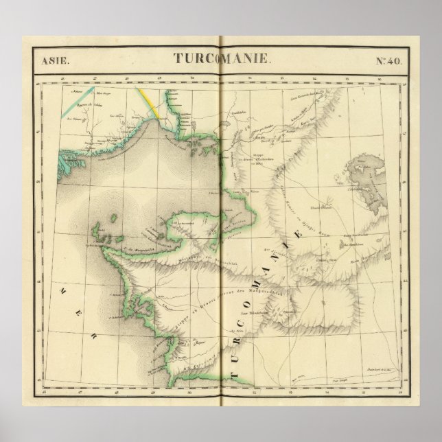 Kazakstan, Uzbekistan Poster (Framsidan)