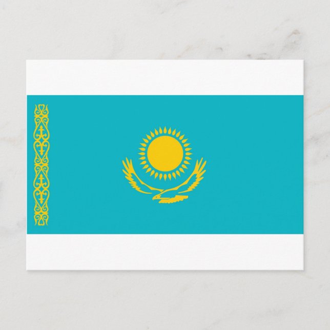 Kazakstan Vykort (Framsida)