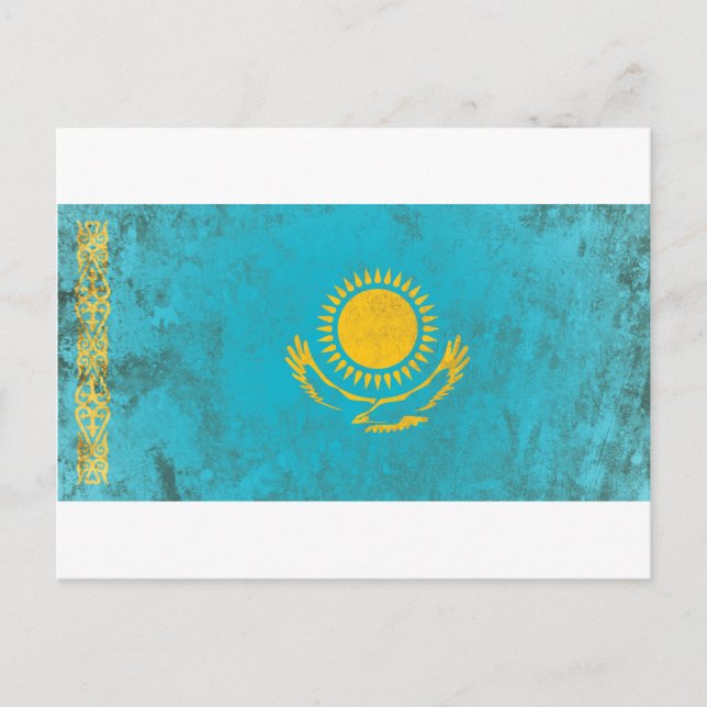 Kazakstan Vykort (Framsida)