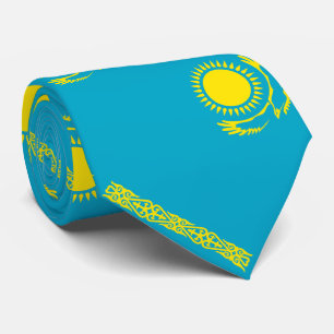 Kazakstans flagga slips