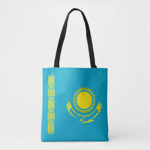 Kazakstans flagga tygkasse