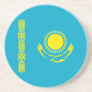 Kazakstans flagga underlägg