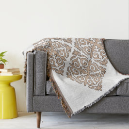 Kazakstans ornament mönster filt