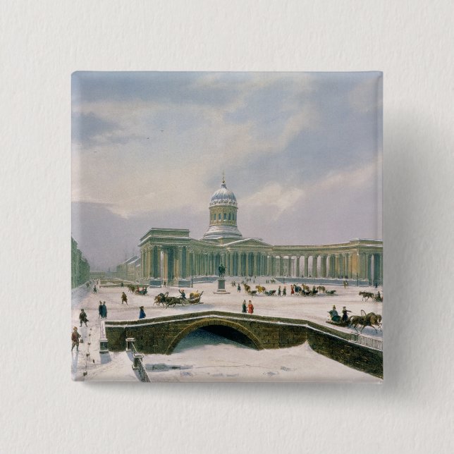 Kazan domkyrka, St Petersburg Knapp (Framsida)