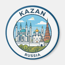 Kazan Kreml Ryssland Magnet