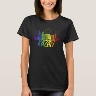 Kazan Pride Skyline Pride Parad Kazan T Shirt
