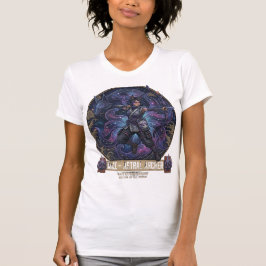 Kaze: The Astral Kitsune Archer - Neo-Traditional  T Shirt