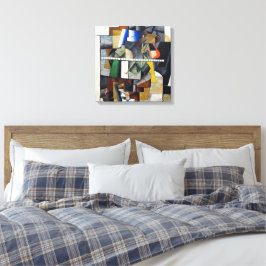 Kazimir Malevich Abstrakt Stretched Kanvastryck