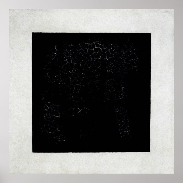 Kazimir Malevich: Black Square Poster (Framsidan)