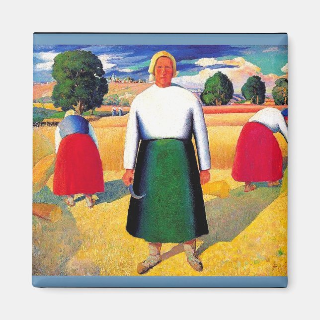 Kazimir Malevich-grafik, tidningar Magnet (Framsidan)