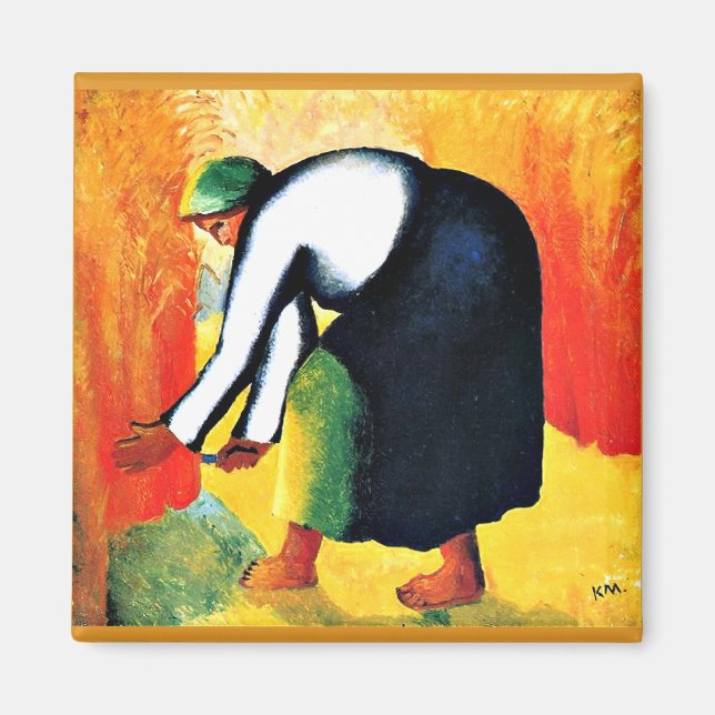 Kazimir Malevich-målning, Reaper Magnet (Framsidan)