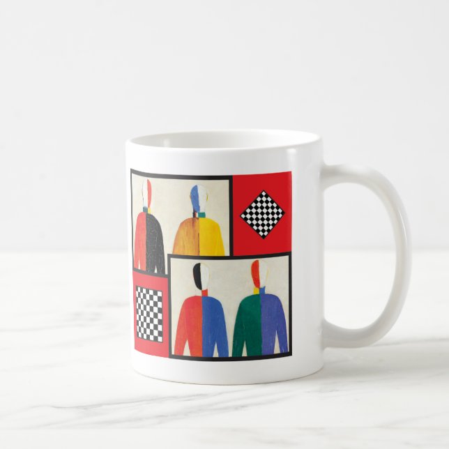 Kazimir Malevich: Sportsmen (remix), Kaffemugg (Höger)