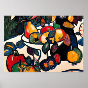 Kazimir Malevich - still Life, 1911-grafik Poster