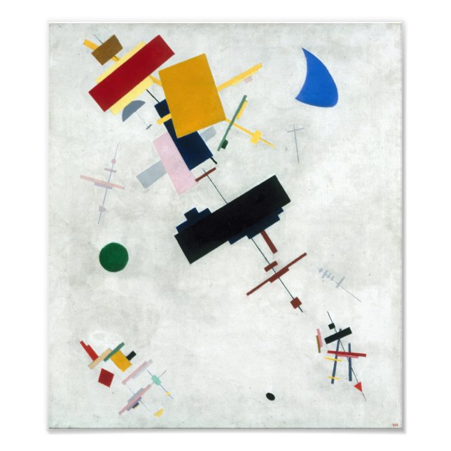 Kazimir Malevich - Suprematism Fototryck (Framsidan)