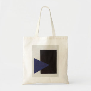 Kazimir Malevich- Suprematism med blåtttriangeln Tygkasse