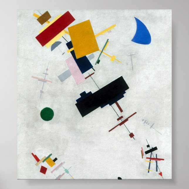 Kazimir Malevich - Suprematism Poster (Framsidan)