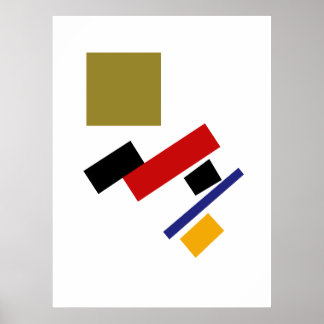 Kazimir Malevich suprematism Poster