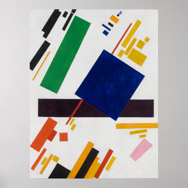Kazimir Malevich Suprematism Sammansättning Poster (Framsidan)