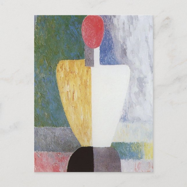 Kazimir Malevich- Torso Vykort (Framsida)