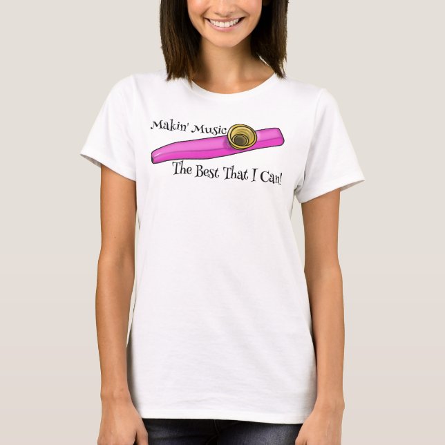 Kazoo Musician T Shirt (Framsida)
