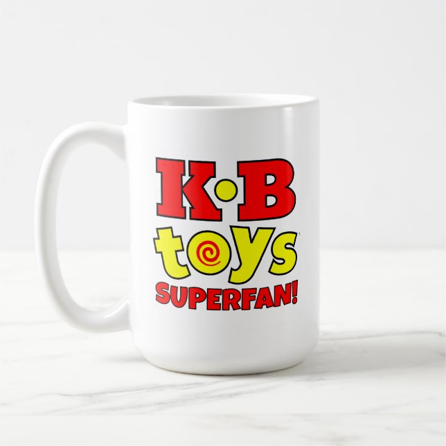 KB Leksak SuperFan! Logotyp Kaffe Mugg (Vänster)