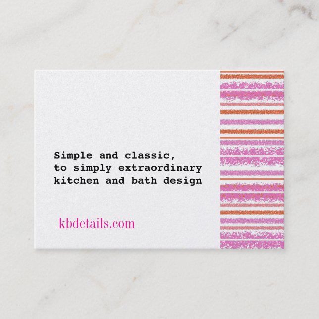 KB specificerar visitkorten Visitkort (Framsida)