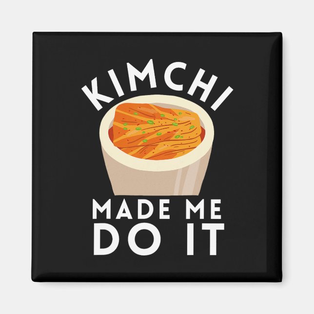 Kbbq Korea Bbq Kimchi Ramen Magnet (Framsidan)