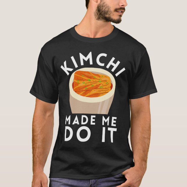 Kbbq Korea Bbq Kimchi Ramen T Shirt (Framsida)