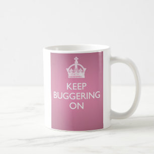 KBO-mugg - blek - rosor Kaffemugg