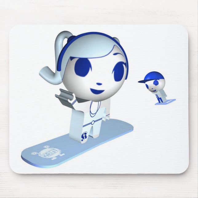 KBOT som stiger ombord Mousepad Musmatta (Framsidan)