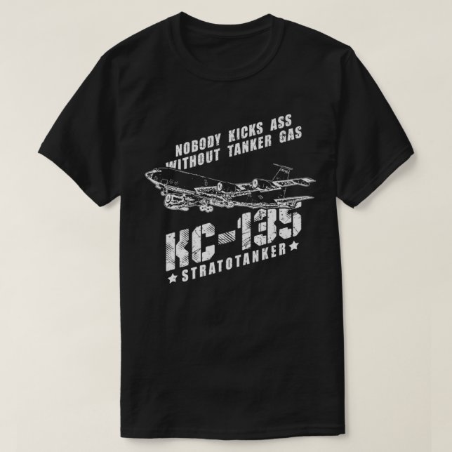 KC135 Stratotanker USAF Aviation Premium  T Shirt (Design framsida)