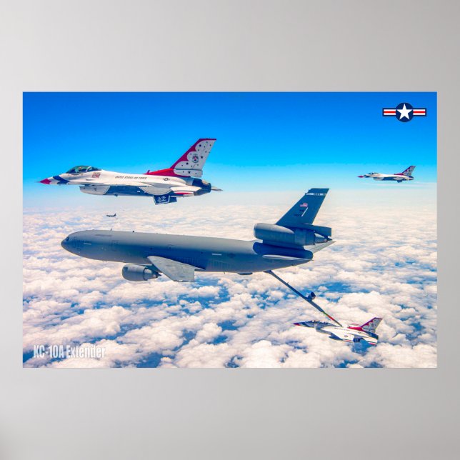 KC-10 EXTENDER POSTER (Framsidan)