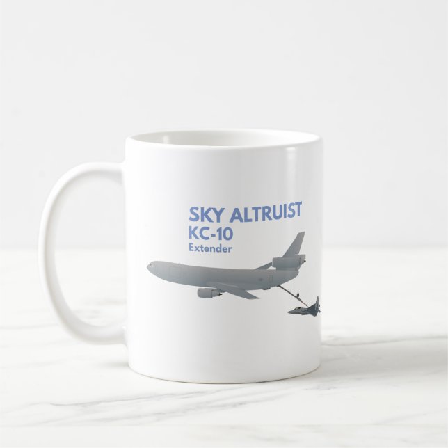 KC-10 Flygplanstankning Kaffemugg (Vänster)